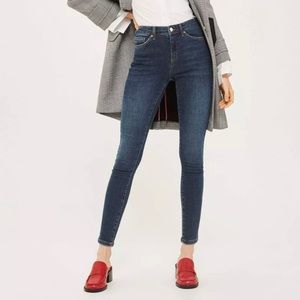 Topshop Motto Mid Rise Stretch Ankle Jean- Size 26